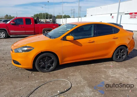 2013 Dodge Dart Sxt from USA, damaged, VIN 1C3CDFBA7DD314015